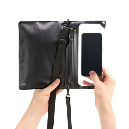 Sac et Housse Étanche Universelle Spigen Crossbag, Noir AMP09746