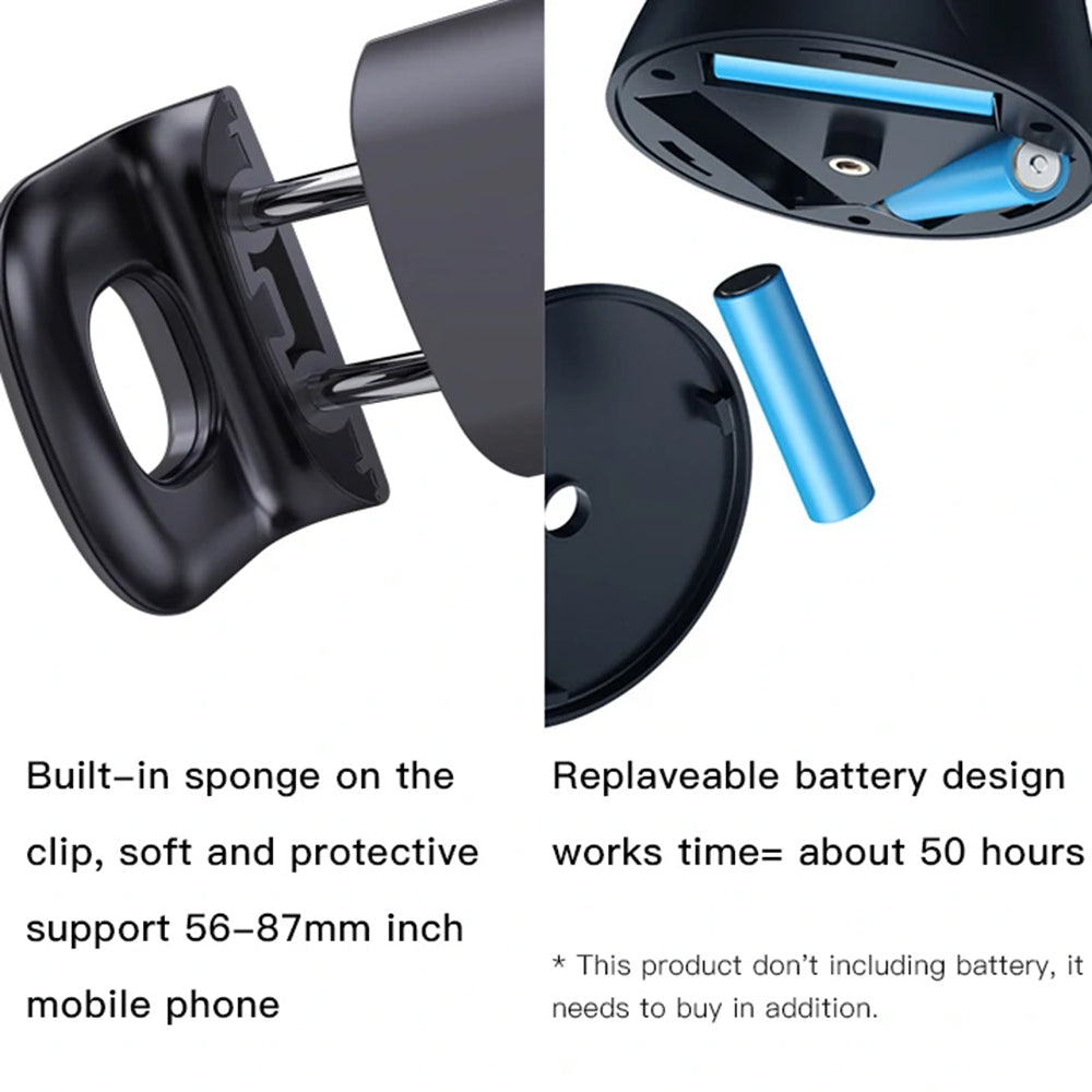 Stabilisateur Gimbal Yesido SF10 Suivi de Visage 360, Noir