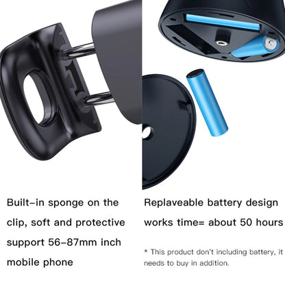 Stabilisateur Gimbal Yesido SF10 Suivi de Visage 360, Noir