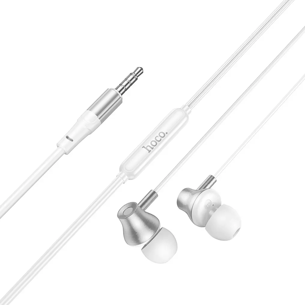 Freisprecheinrichtung 3,5 mm HOCO M119, Silber
