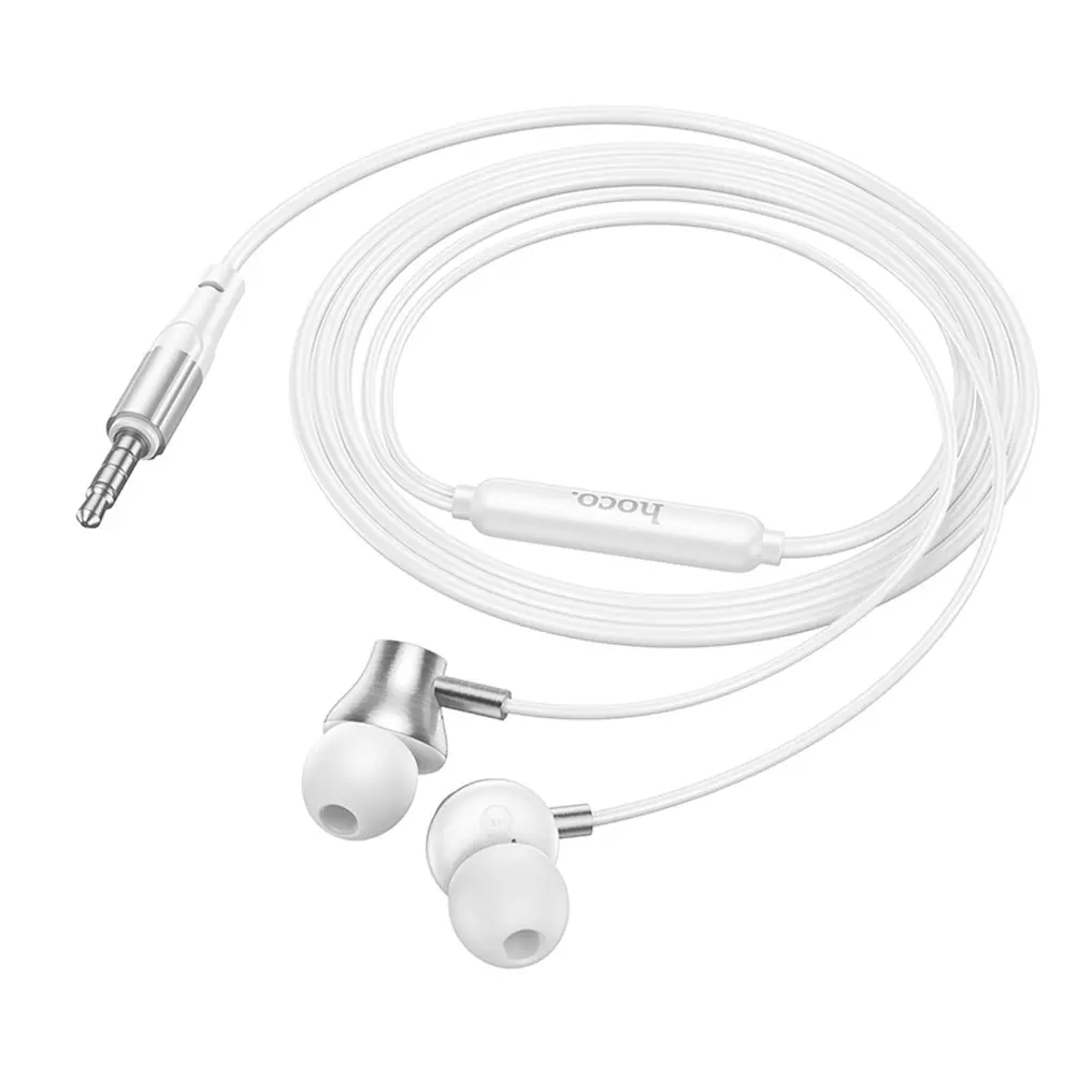 Freisprecheinrichtung 3,5 mm HOCO M119, Silber