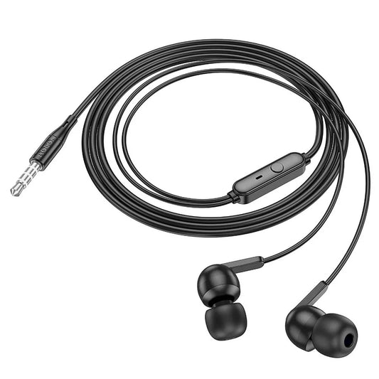 Handsfree 3.5mm HOCO M124, Noir