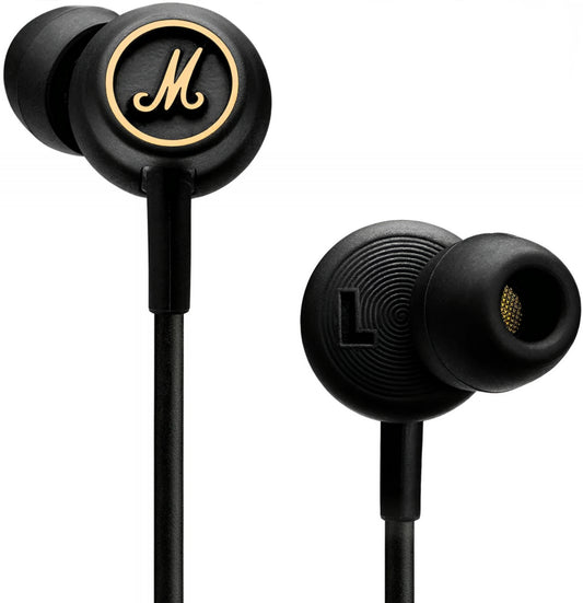 Kit mains libres 3,5 mm Marshall Mode EQ, Noir