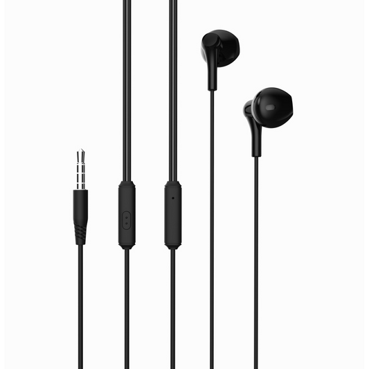 Handsfree 3,5 mm XO Design EP39, Schwarz
