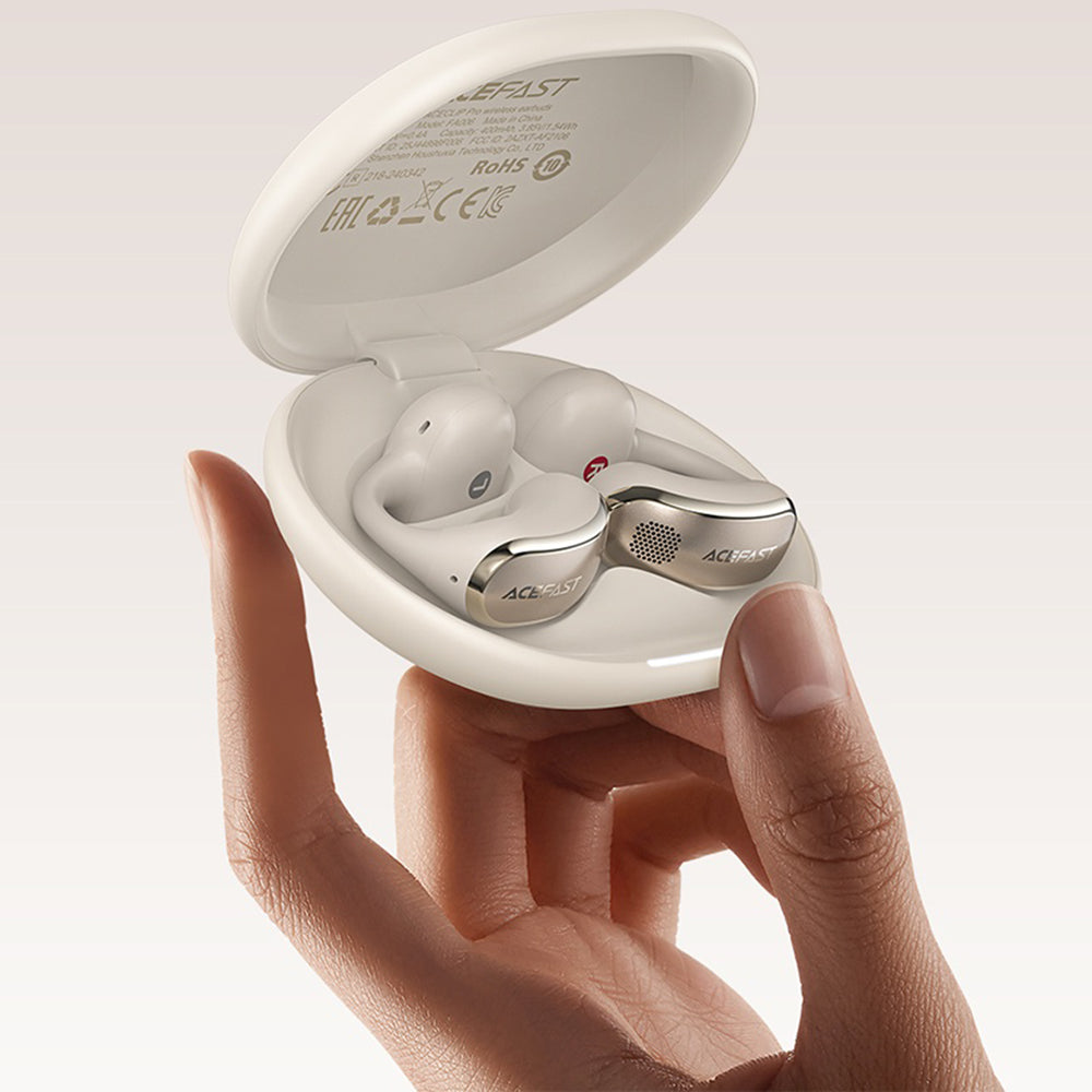 Kit mains libres Bluetooth Acefast Aceclip Pro, TWS, Noir