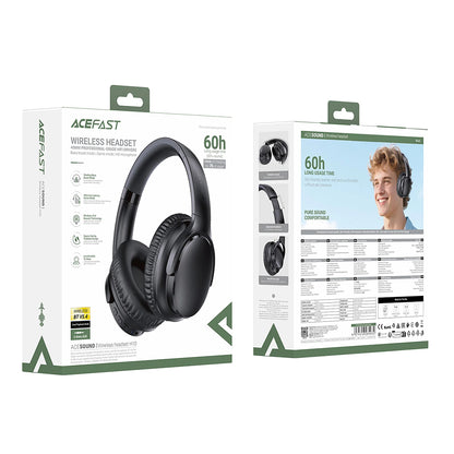 Bluetooth-Freisprecheinrichtung Acefast H10, A2DP, Schwarz