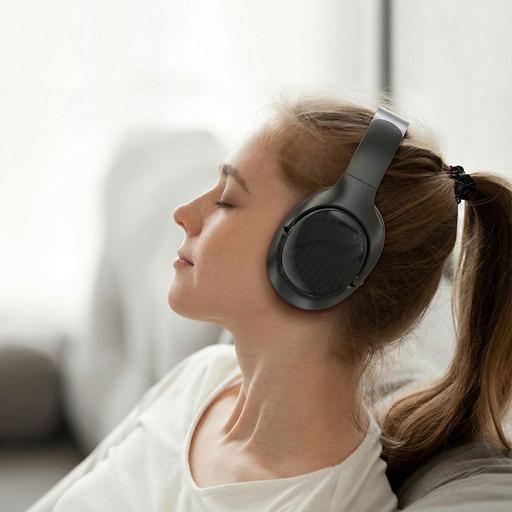 Handsfree Bluetooth Acefast H5, A2DP, ANC, White