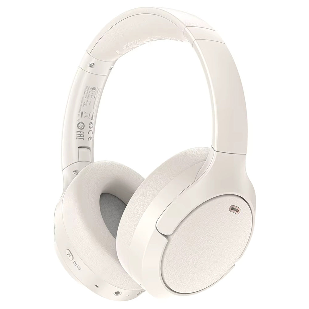 Kit mains libres Bluetooth Acefast H6, A2DP, ANC, Blanc