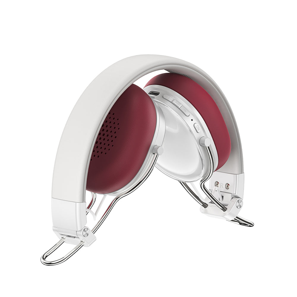 Handsfree Bluetooth Acefast H7, A2DP, ANC, Weiß