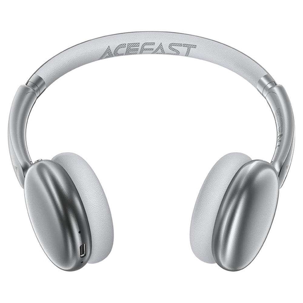 Kit mains libres Bluetooth Acefast H8, A2DP, ANC, Argenté