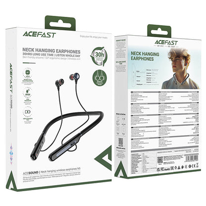 Acefast N5 Bluetooth Handsfree, A2DP, Black