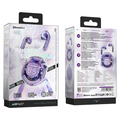 Acefast T8 Bluetooth Handsfree, TWS, Purple