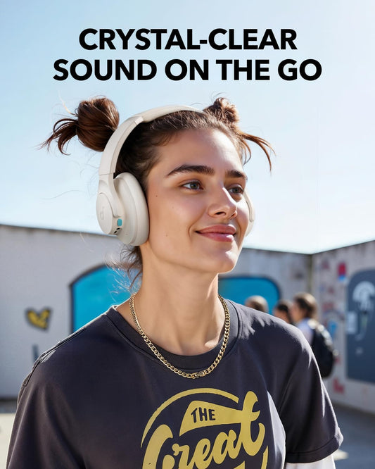 Kit mains libres Bluetooth Anker SoundCore Q11i, MultiPoint, A2DP, Blanc A3005G21