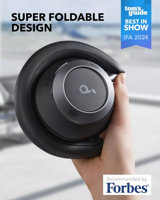 Bluetooth-Freisprecheinrichtung Anker SoundCore Space One Pro, A2DP, ANC, Schwarz A3062G11
