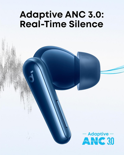 Bluetooth-Freisprecheinrichtung Anker SoundCore Liberty 5, TWS, ANC, Blau A3957G31