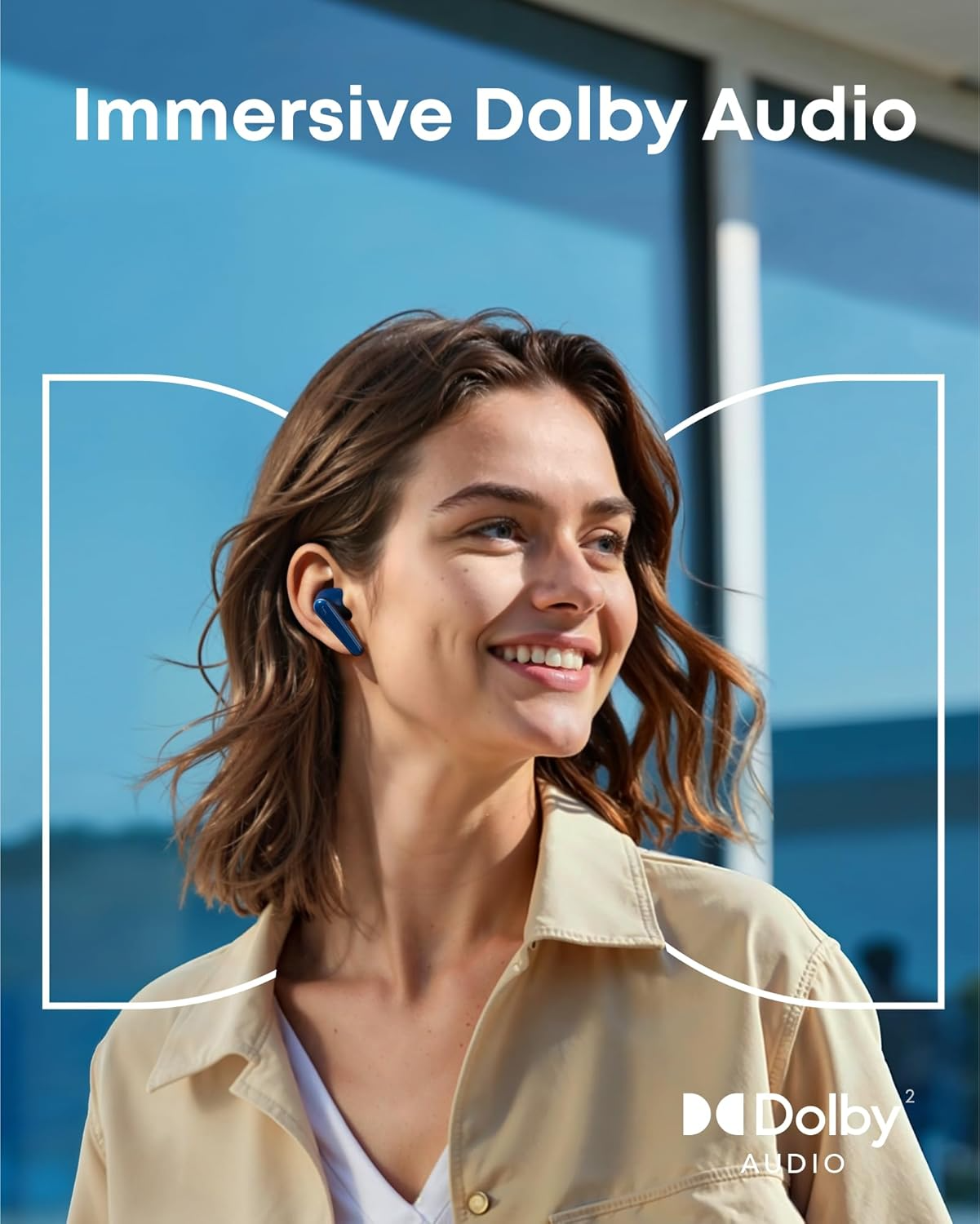 Bluetooth-Freisprecheinrichtung Anker SoundCore Liberty 5, TWS, ANC, Blau A3957G31