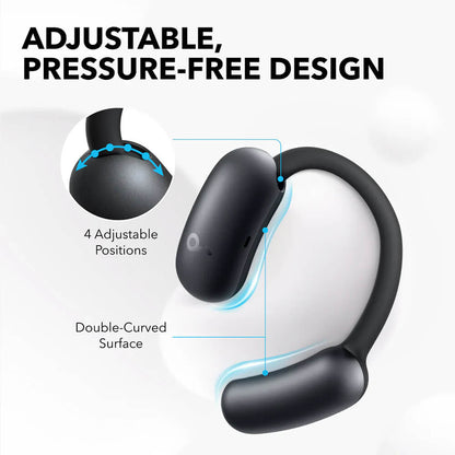 Handsfree Bluetooth Anker SoundCore AeroFit 2, TWS, Schwarz A3874G11