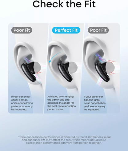 Freisprech-Bluetooth Anker SoundCore Liberty Buds, TWS, ANC, Schwarz D1200G11