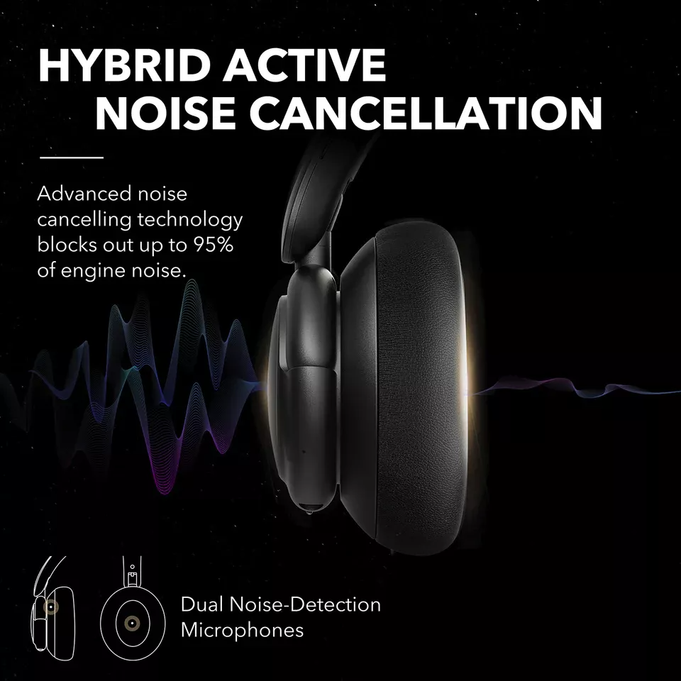 Freisprecheinrichtung Bluetooth Anker SoundCore Q30, A2DP, ANC, Schwarz A3028313