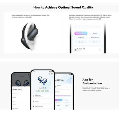 Handsfree Bluetooth Anker SoundCore AeroFit 2, TWS, Grün A3874G61