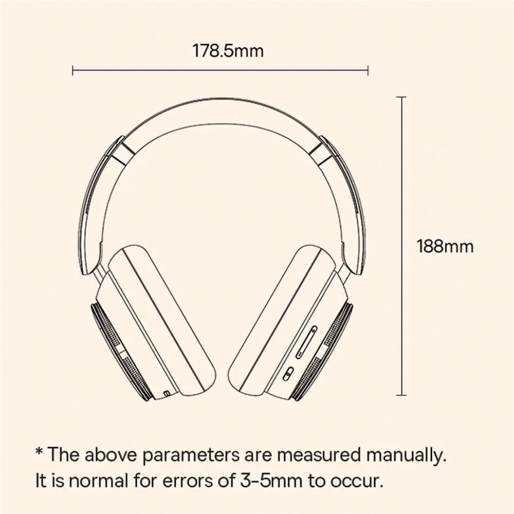 Handsfree Bluetooth Baseus Bowie H1 Pro, A2DP, ANC, Alb A00050601213-00