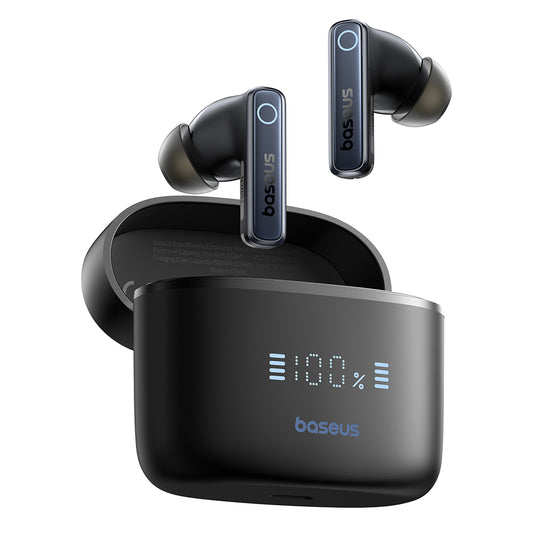 Handsfree Bluetooth Baseus Bowie 30, TWS, Schwarz A00073100126-00