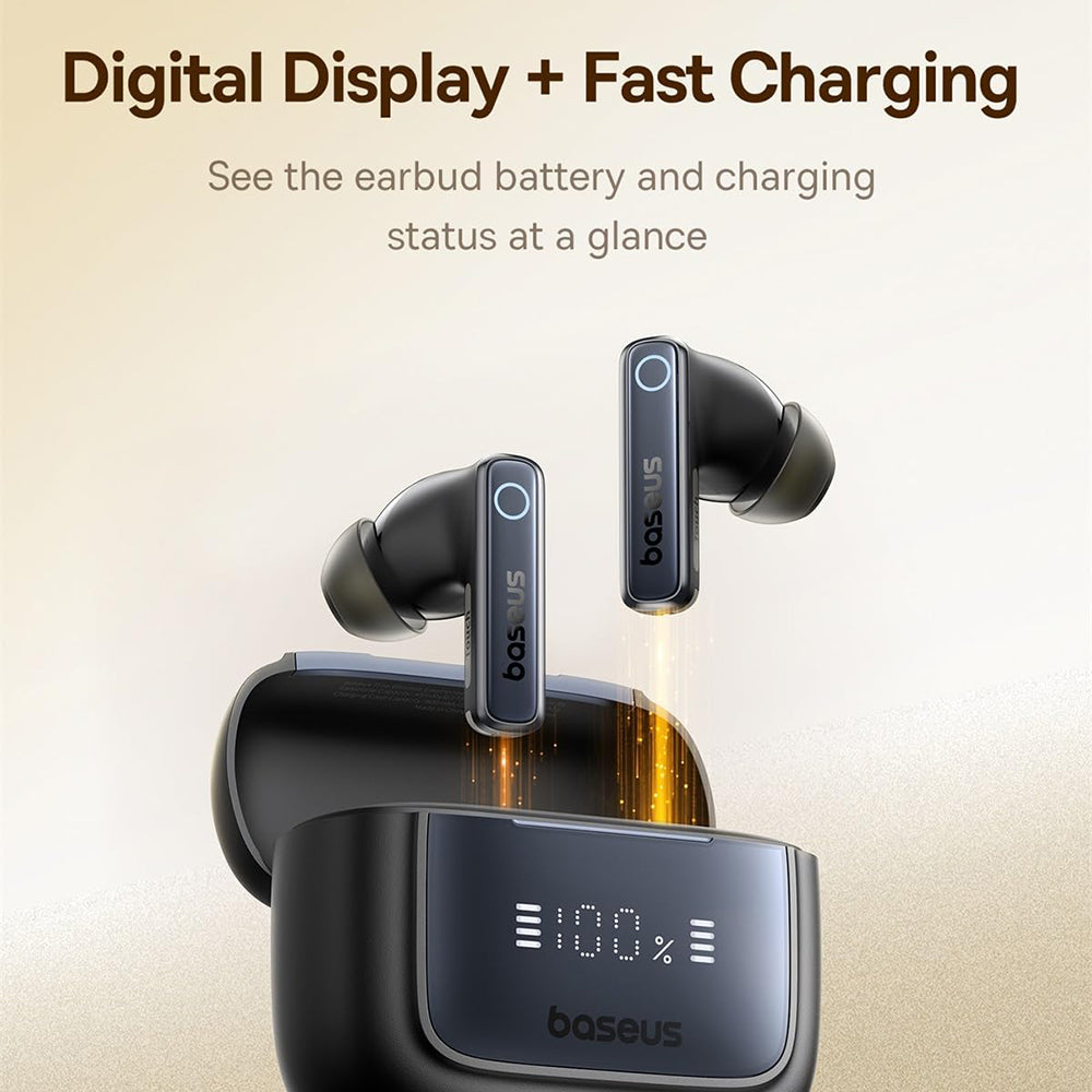 Kit mains libres Bluetooth Baseus Bowie 35, TWS, Noir A00073800123-00