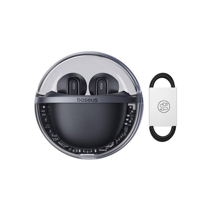 Handsfree Bluetooth Baseus Bowie E5x, TWS, Schwarz A00060101123-00