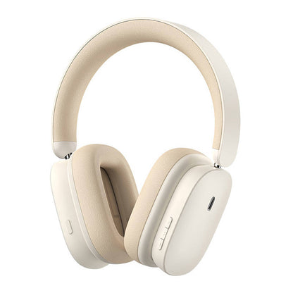 Kit mains libres Bluetooth Baseus Bowie H1, A2DP, ANC, Crème NGTW230202