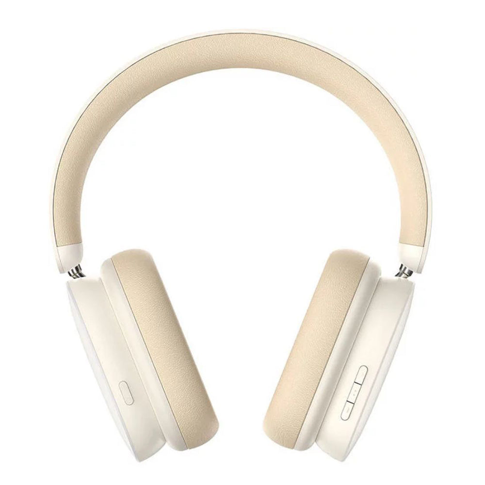 Kit mains libres Bluetooth Baseus Bowie H1, A2DP, ANC, Crème NGTW230202