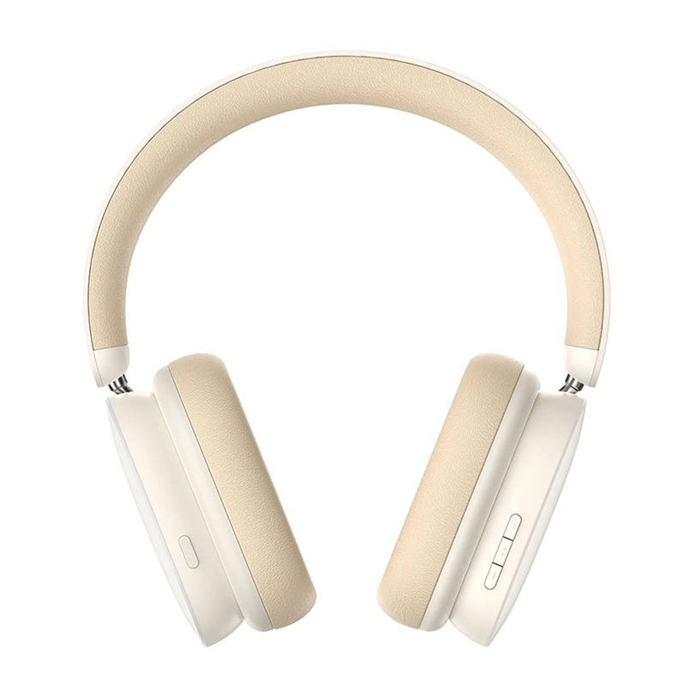 Kit mains libres Bluetooth Baseus Bowie H1, A2DP, ANC, Crème NGTW230202