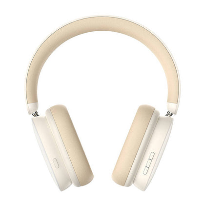 Kit mains libres Bluetooth Baseus Bowie H1, A2DP, ANC, Crème NGTW230202