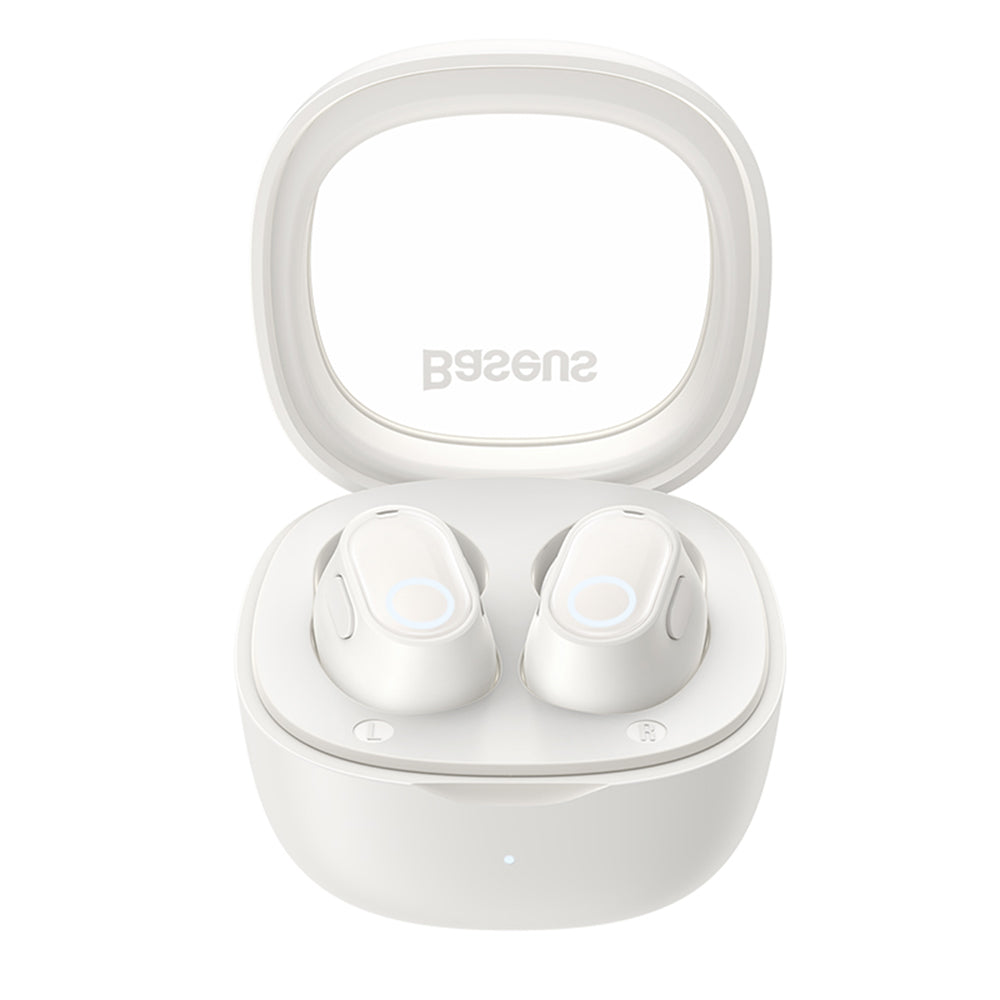 Handsfree Bluetooth Baseus Bowie WM02, TWS, Weiß NGTW370202