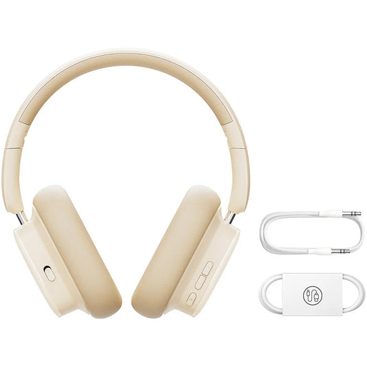 Handsfree Bluetooth Baseus H1i, A2DP, ANC, Alb A00050402223-00
