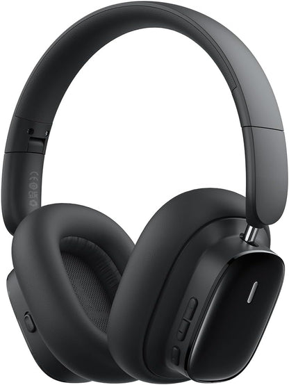 Bluetooth-Headset Baseus H1i, A2DP, ANC, Schwarz A00050402113-00