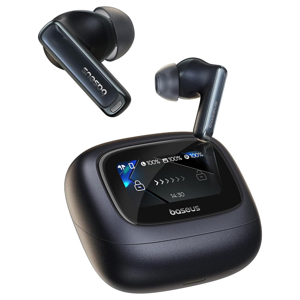 Kit mains libres Bluetooth Baseus M2s Ultra, TWS, ANC, Noir A00074101123-00