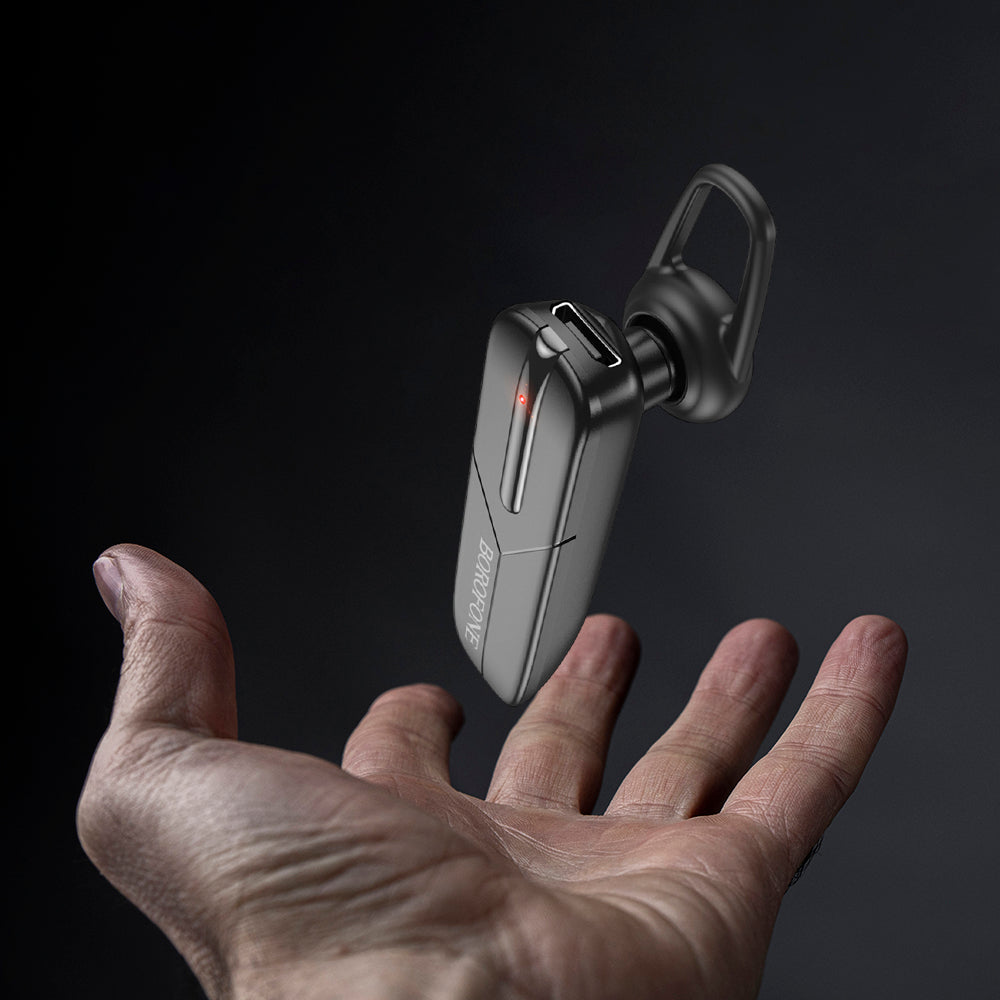 Oreillette Bluetooth mains libres BC36 Lucky, A2DP, Noir