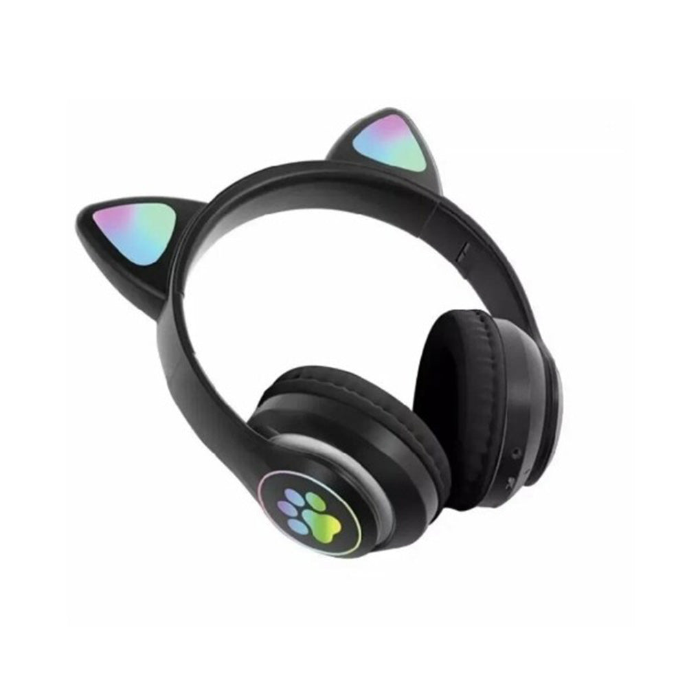 Kit mains libres Bluetooth Borofone BO18 Cat Ear, A2DP, Noir