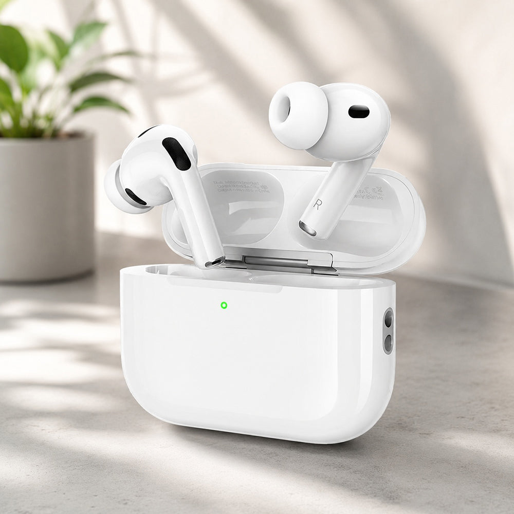 Freisprech-Bluetooth Borofone BW99, TWS, ANC, Weiß
