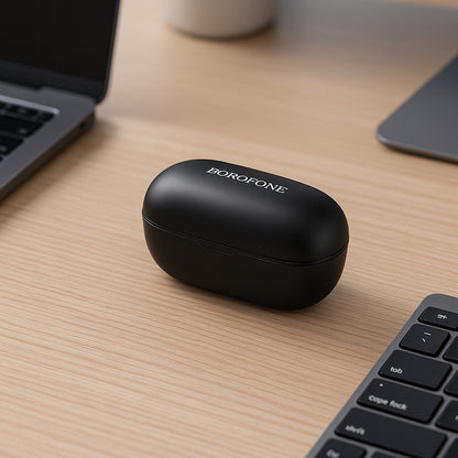 Bluetooth-Freisprecheinrichtung Borofone FQ10 Joyful, TWS, Schwarz