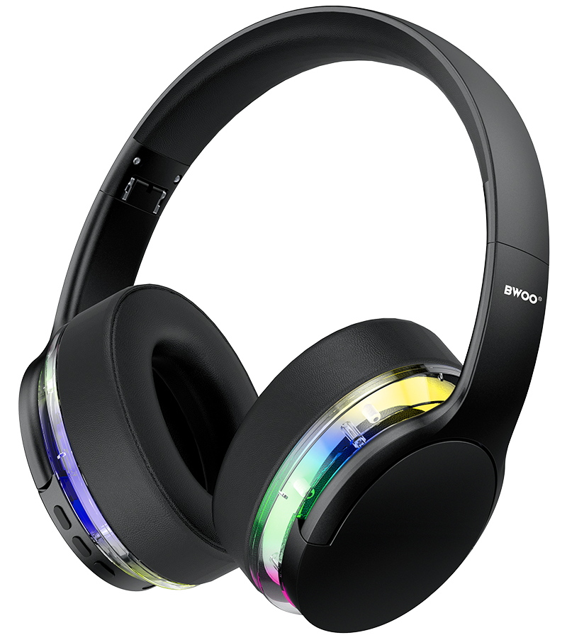 Kit mains libres Bluetooth BWOO BO-BW587, A2DP, ANC, Noir