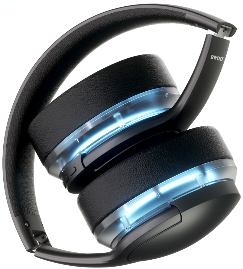 Kit mains libres Bluetooth BWOO BO-BW587, A2DP, ANC, Noir