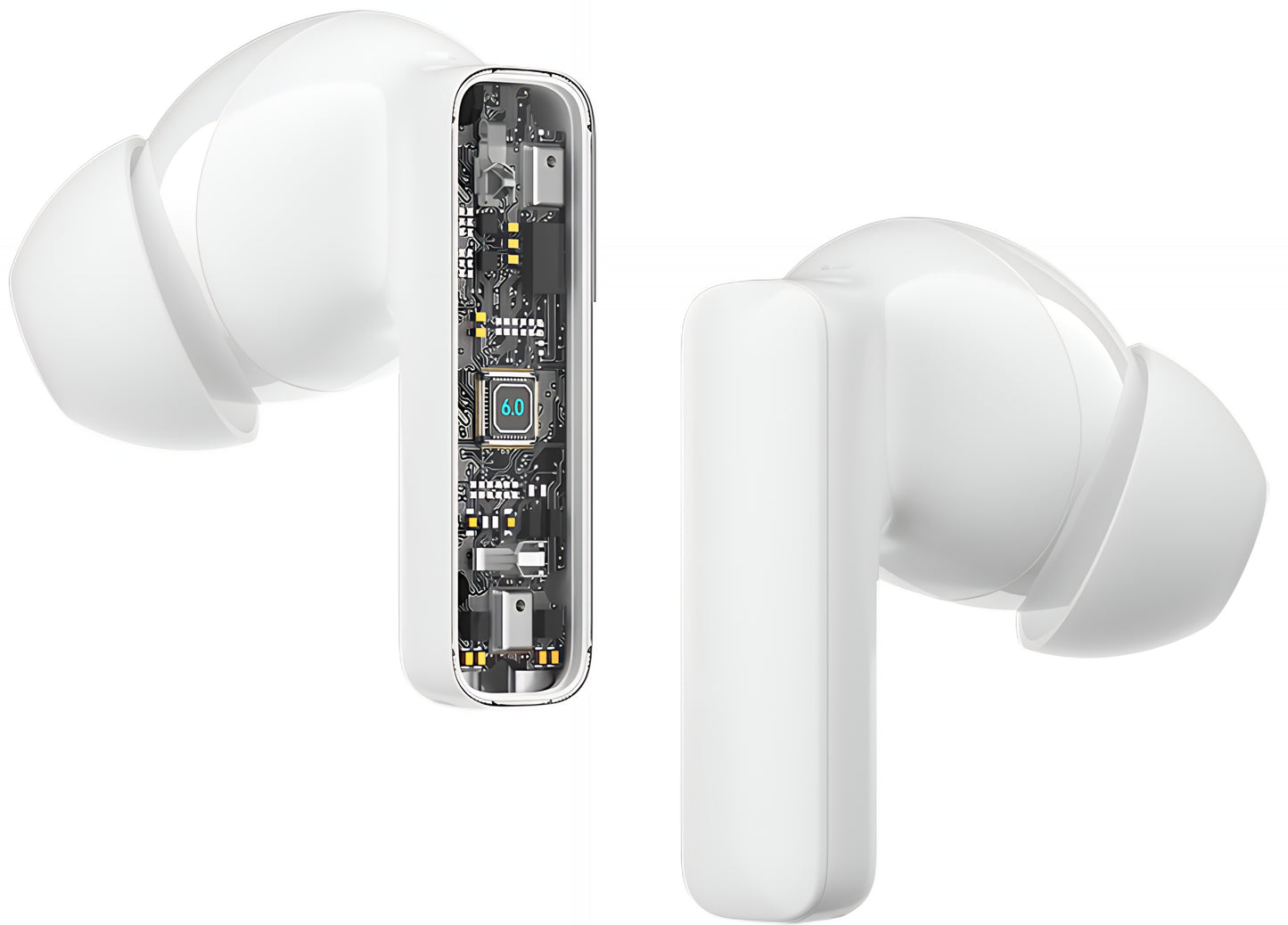 Bluetooth-Headset BWOO BW40, TWS, ANC, Weiß