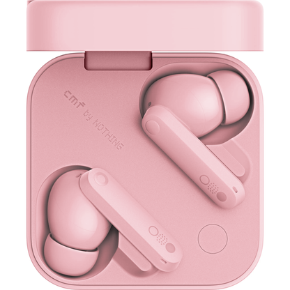 Bluetooth-Freisprecheinrichtung CMF von Nothing Buds Pro 2, TWS, ANC, MultiPoint, Rosa