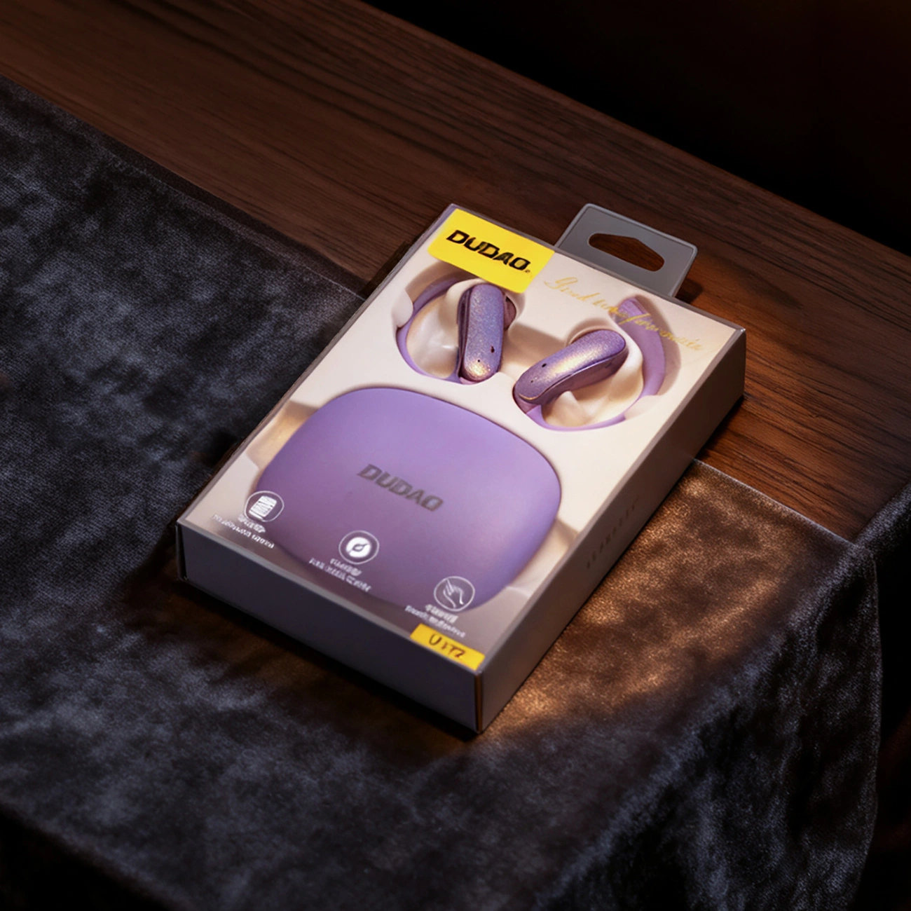 Casque Bluetooth Dudao U17Z, TWS, Violet