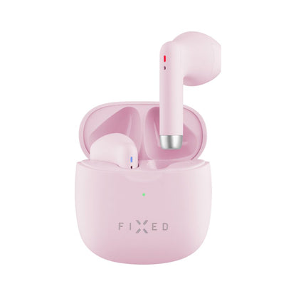 Handsfree Bluetooth Fixed, TWS, Rosa