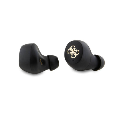 Handsfree Bluetooth Guess 4G Metal, TWS, Schwarz
