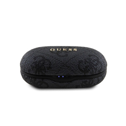 Handsfree Bluetooth Guess 4G Metal, TWS, Schwarz