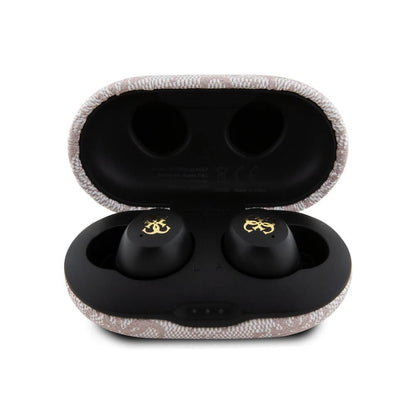 Kit mains libres Bluetooth Guess 4G Metal, TWS, Rose