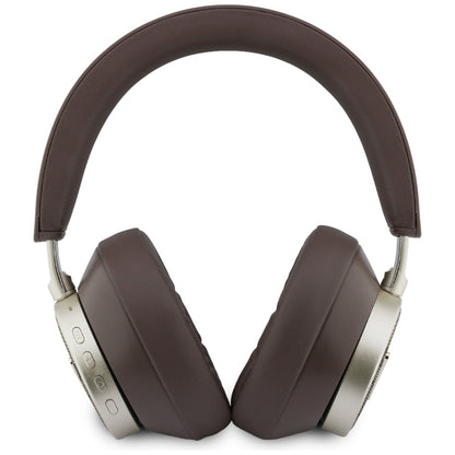 Handsfree Bluetooth Guess 4G Gold Triangle Logo, A2DP, Braun